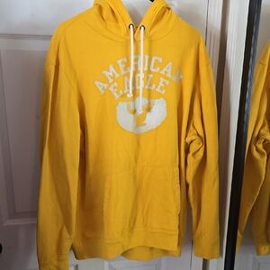 American Eagle Outfitters Bold Yellow Hoodie